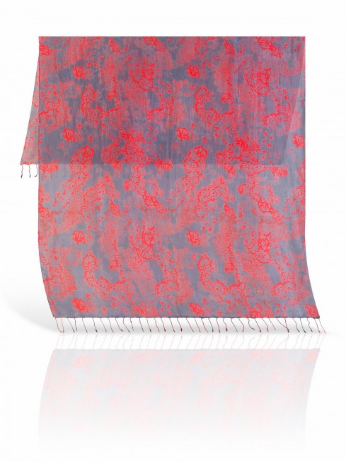 Палантин Женский S30-LACE/CORAL.GR